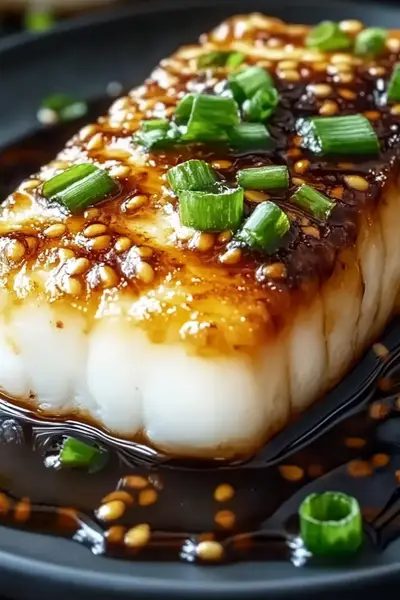 Quick & Easy Ginger Soy Glazed Cod Recipe