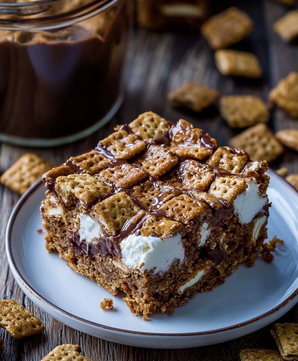 Golden Grahams S'Mores Bars