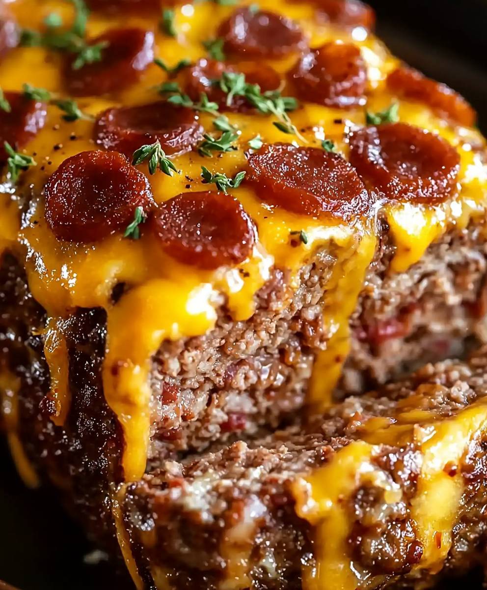 Cheeseburger Meatloaf Dinner