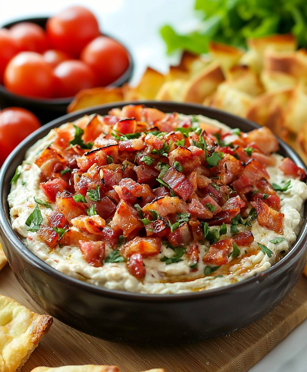 BLT Dip Ingredients