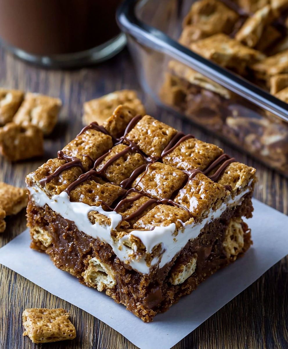 Golden Grahams S'Mores Bars