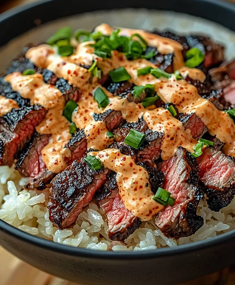 Korean BBQ Steak Bowls