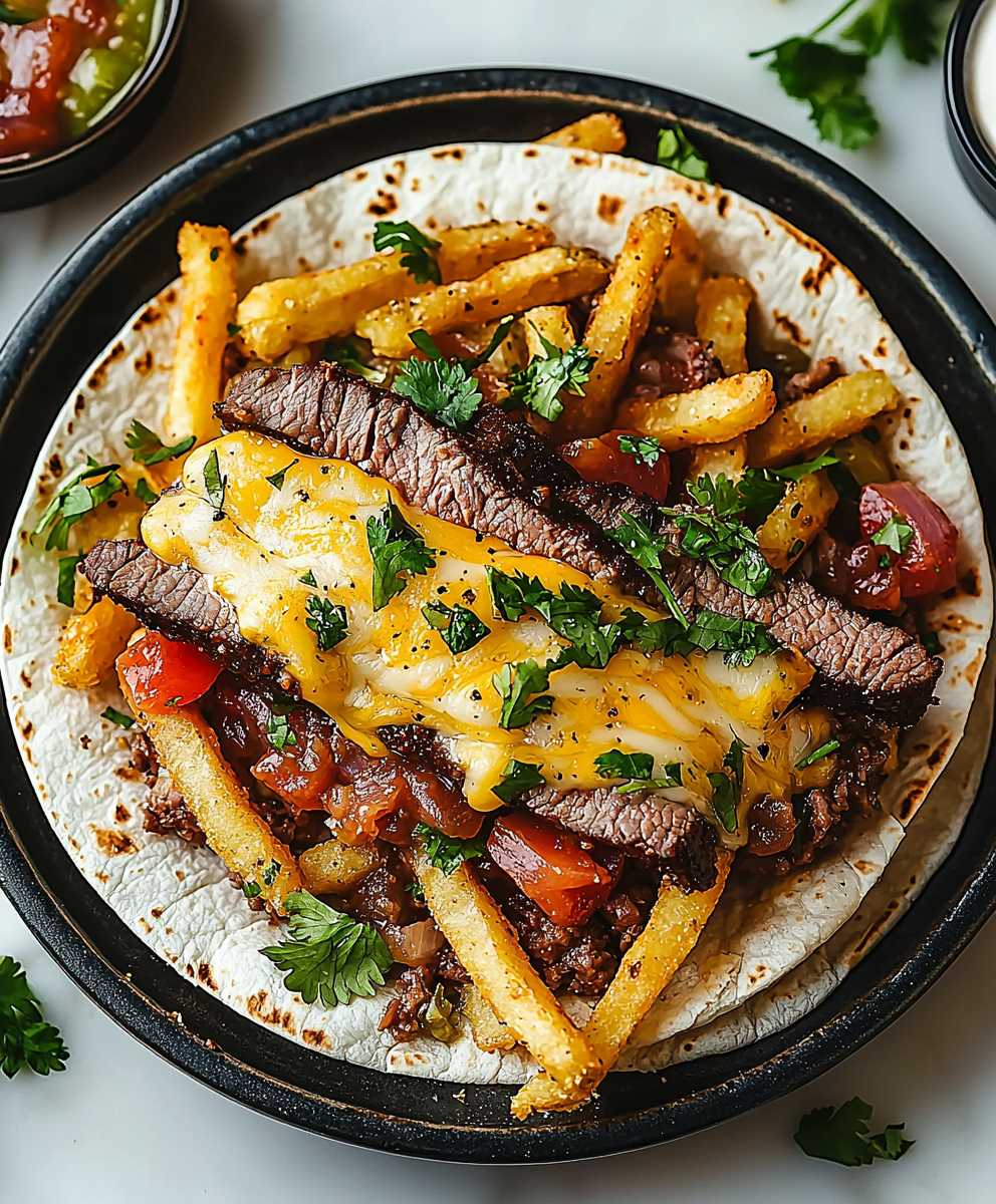 Steak and Cheese Burritos