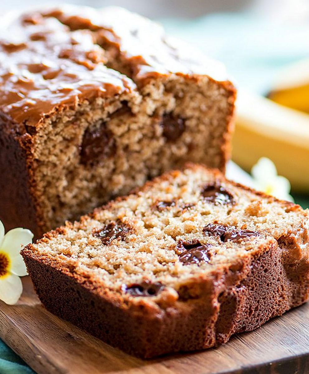 Peanut Butter Banana Bread