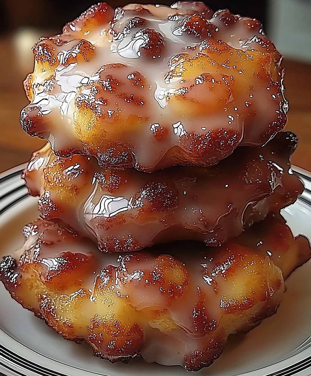 Homemade Baked Apple Fritters