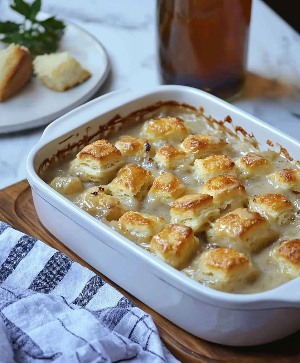 Biscuits and Gravy Casserole
