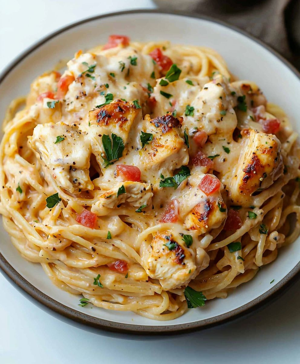 Chicken Spaghetti Dish