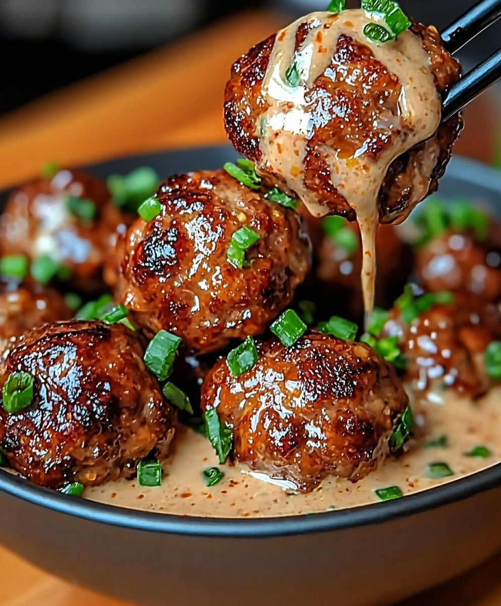 Korean BBQ Meatballs