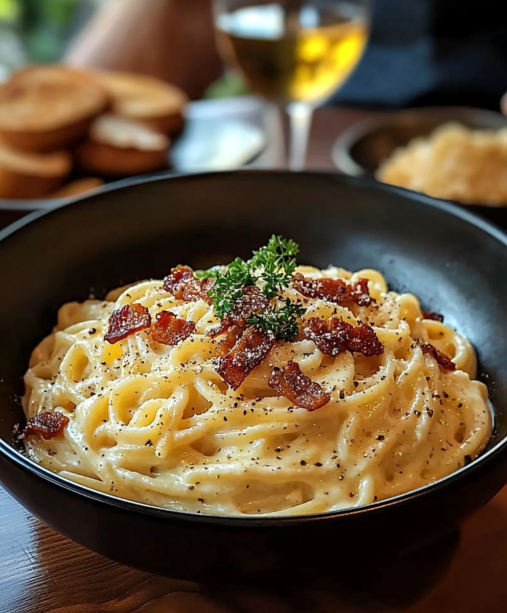 Creamy Bacon Carbonara