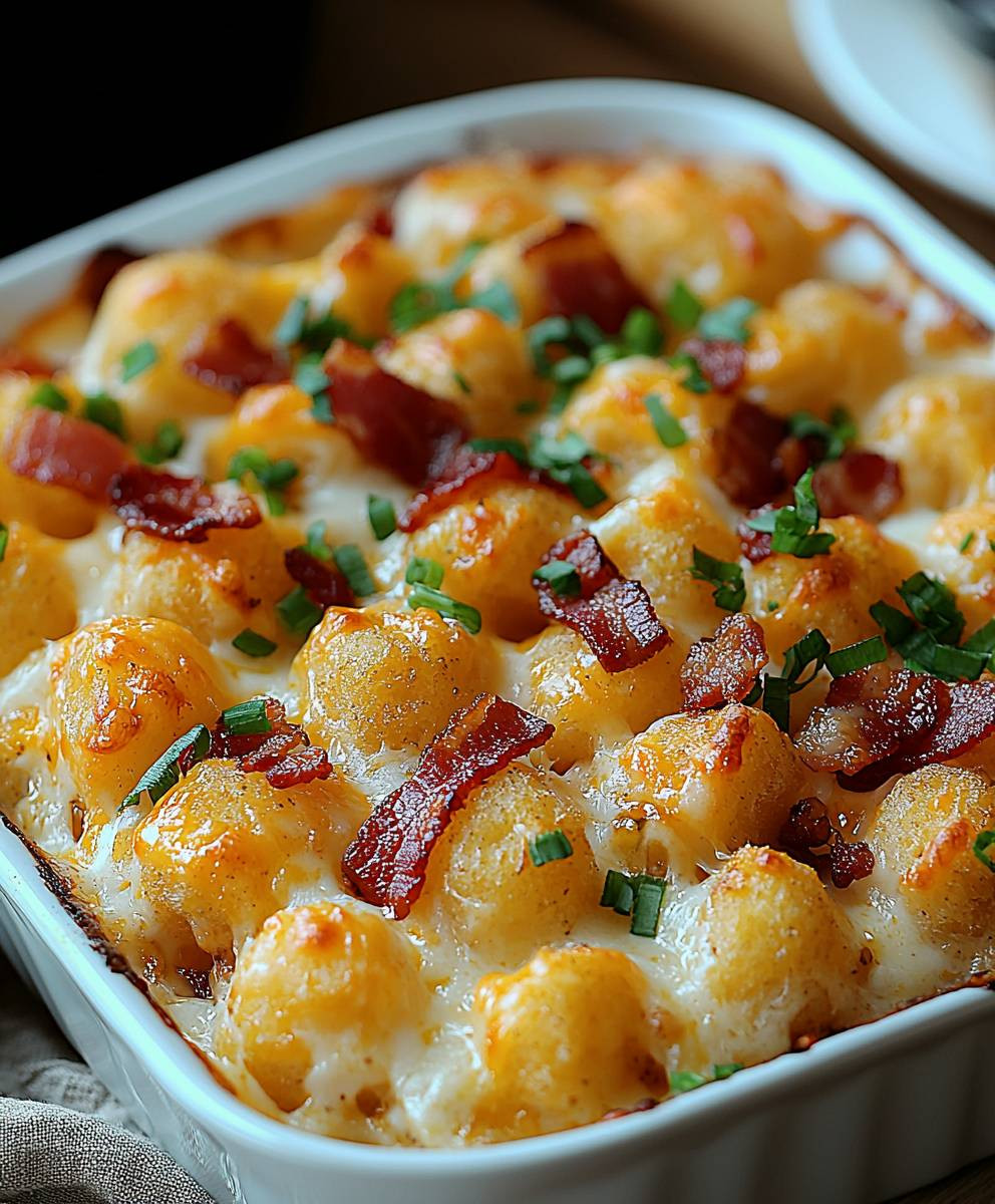 Chicken Bacon Ranch Casserole