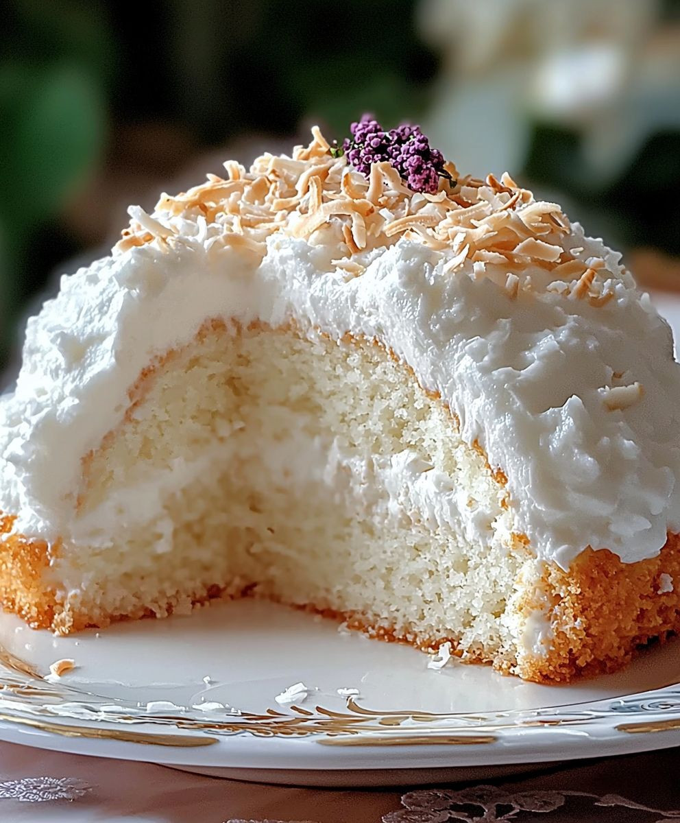 Coconut Cloud Cake