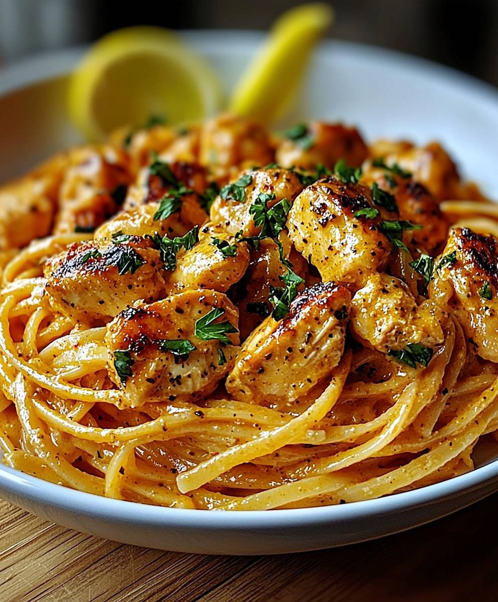 Cowboy Butter Chicken Linguine