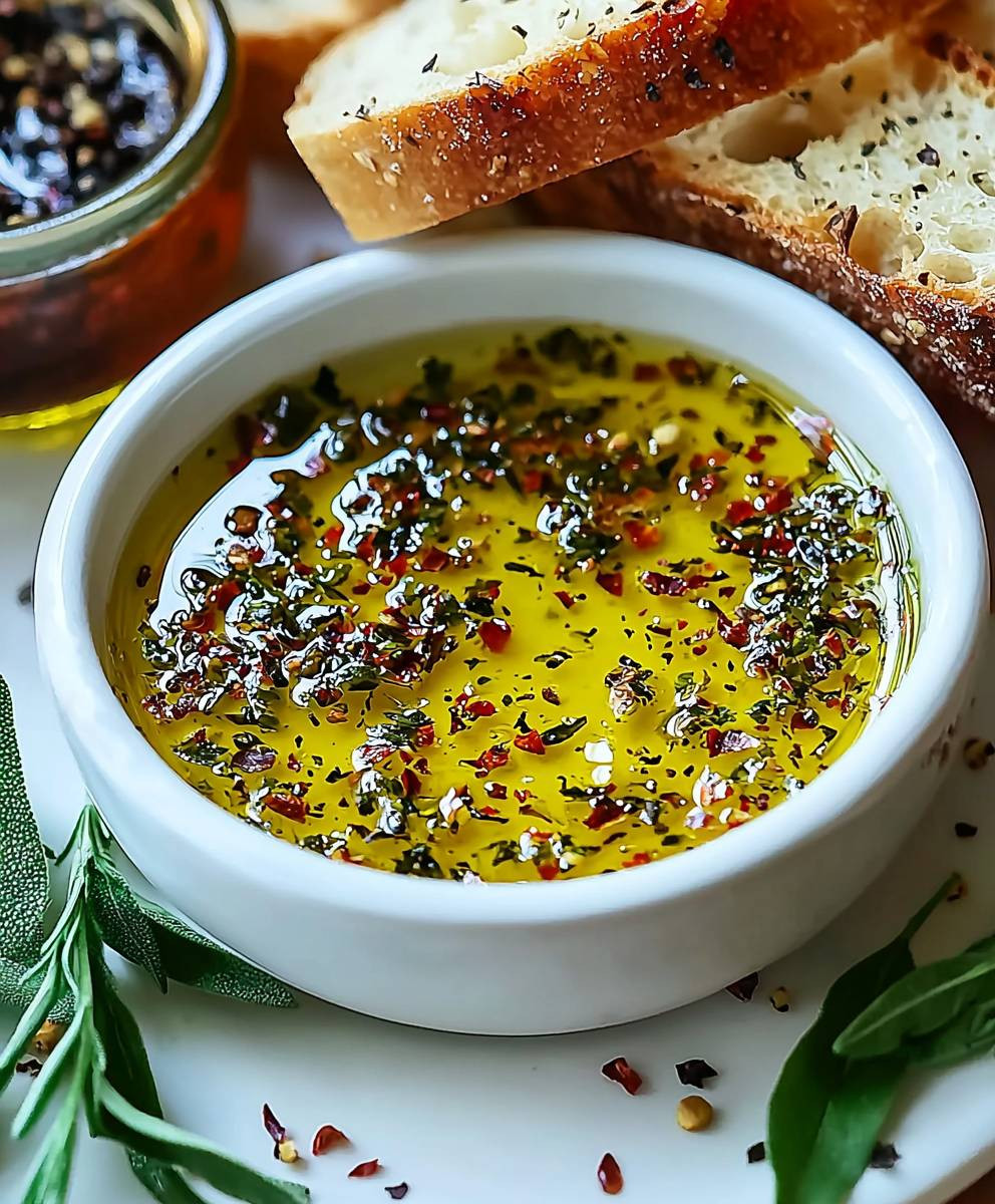Italian Olive Oil Bread Dip