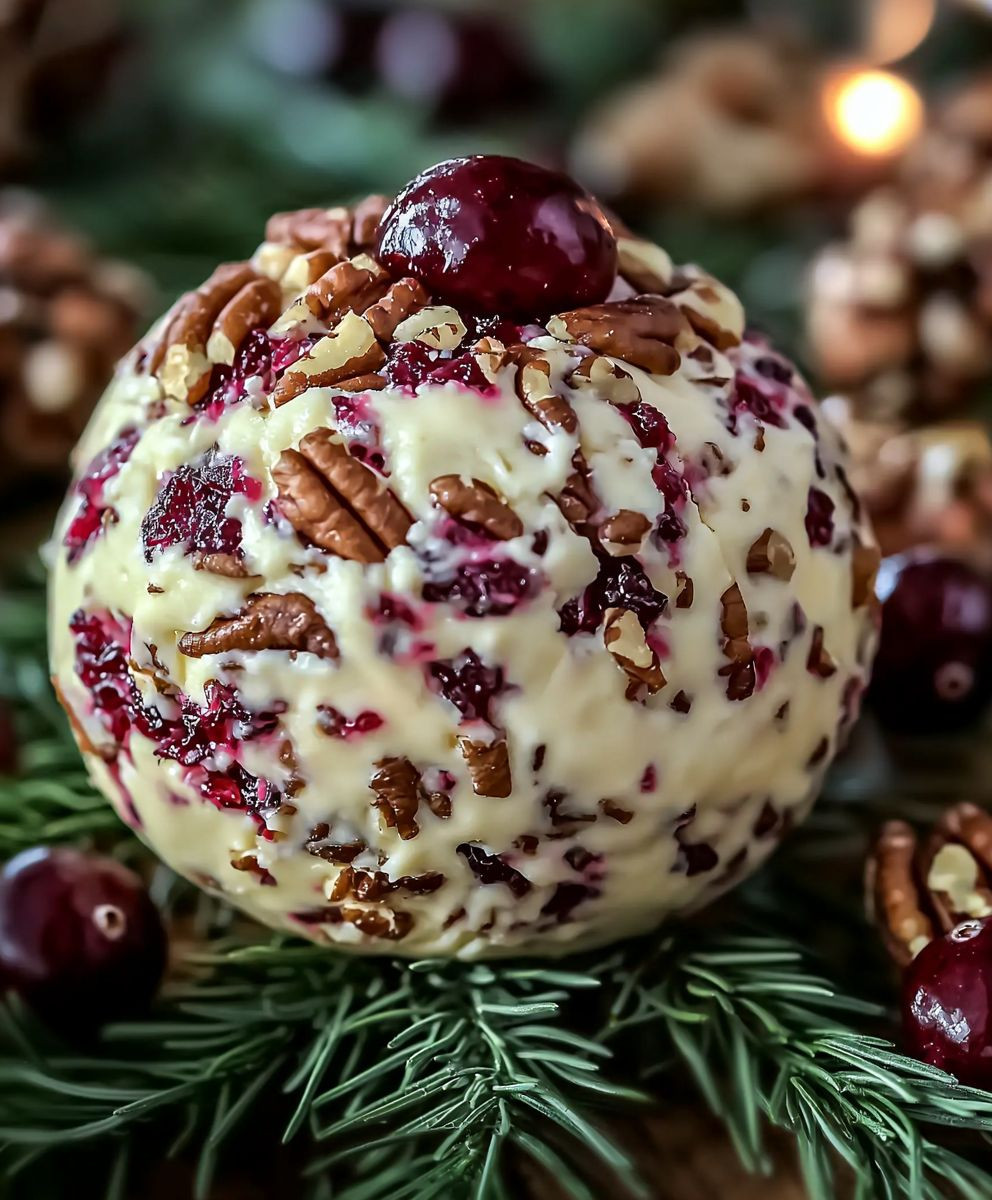 Cranberry Pecan Cheese Ball