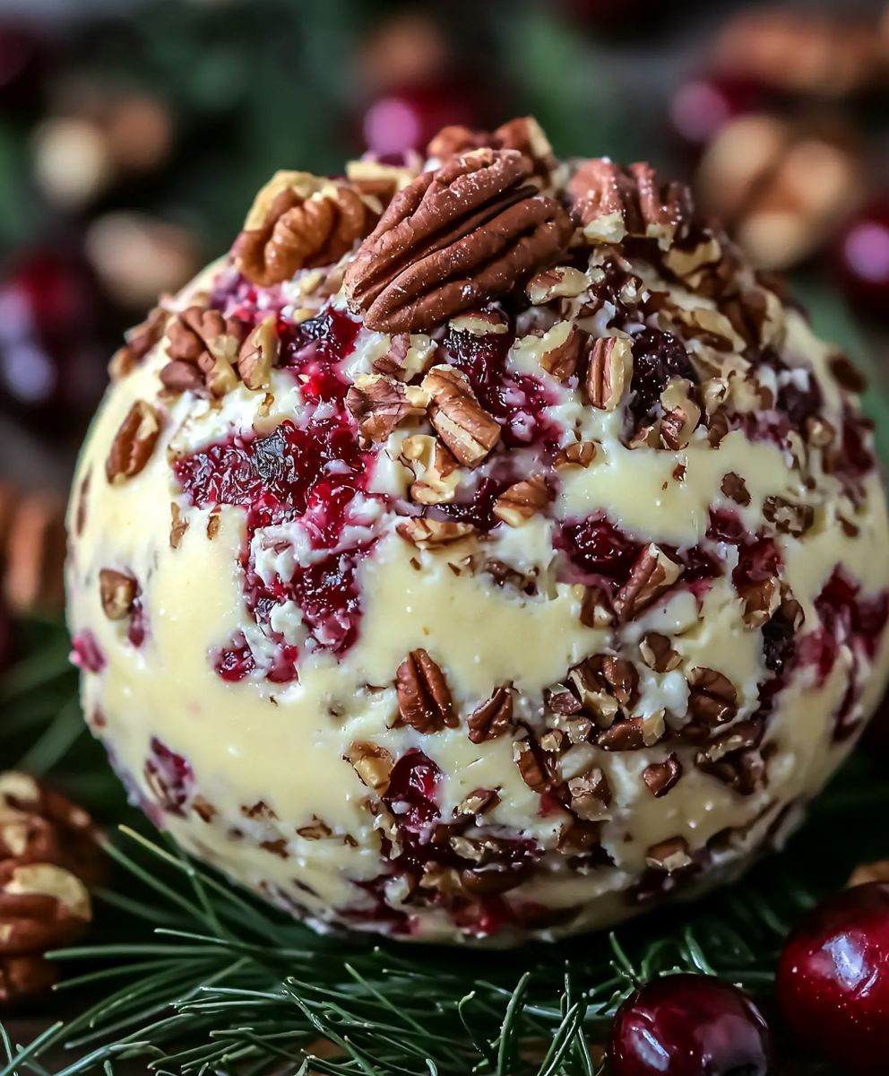 Cranberry Pecan Cheese Ball