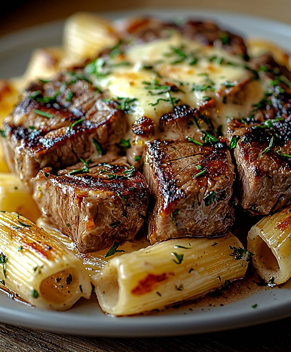Creamy Steak Pasta Dinner