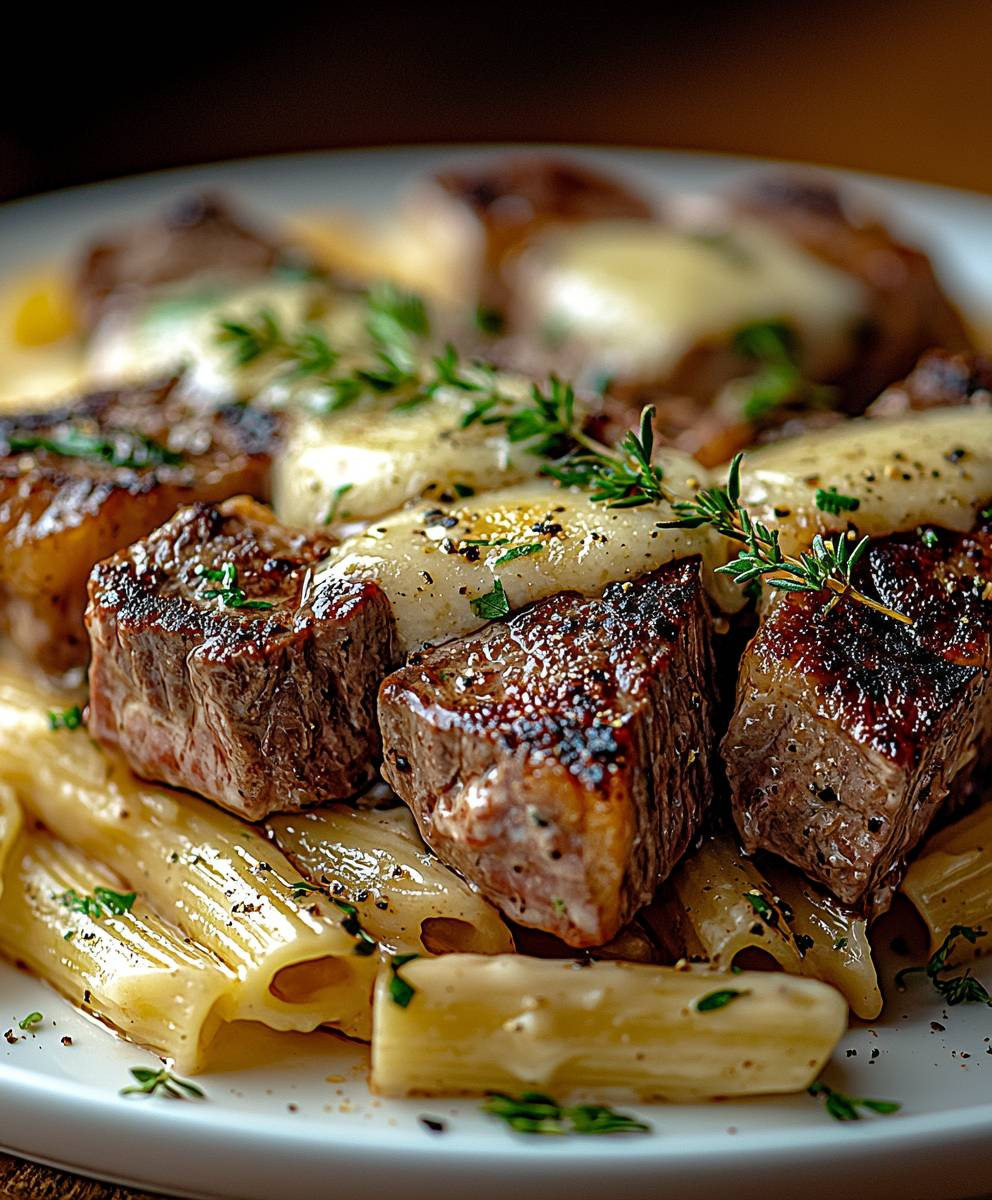 Creamy Steak Pasta Dinner