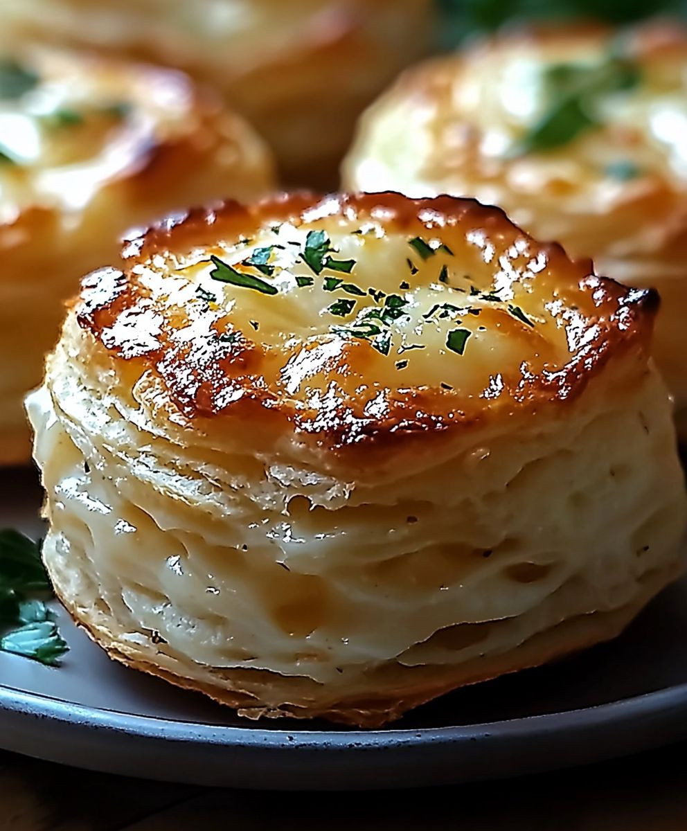 Crab Stuffed Cheddar Bay Biscuits