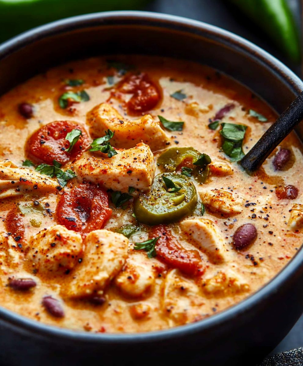 Cajun White Chicken Chili