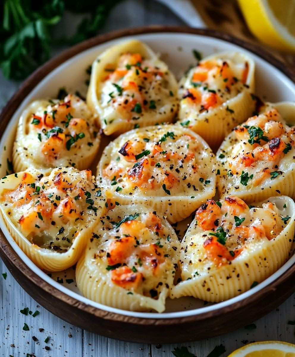 Seafood Stuffed Shells