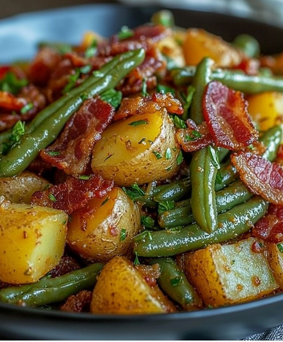 Country Ranch Green Beans Potatoes