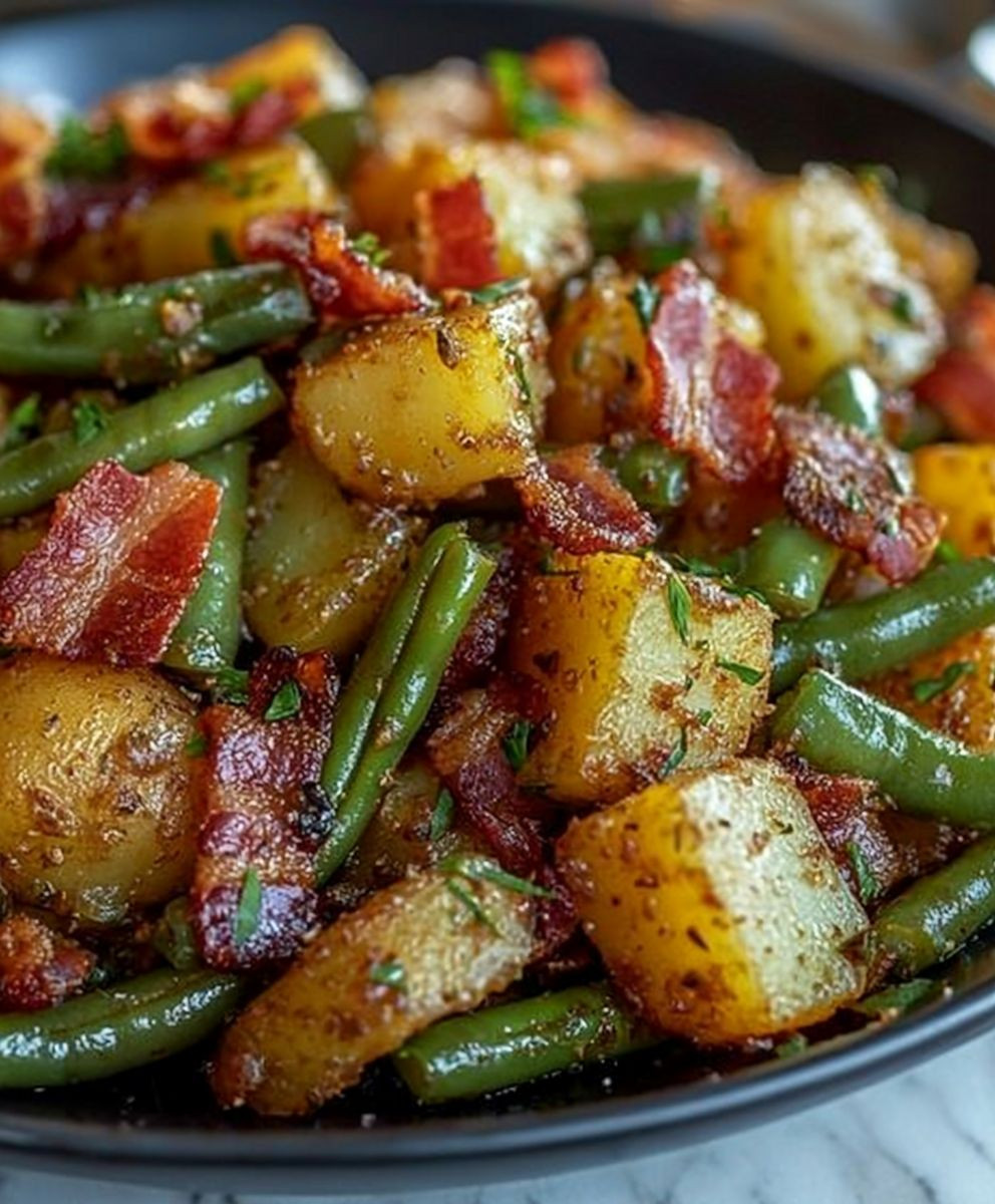 Country Ranch Green Beans Potatoes