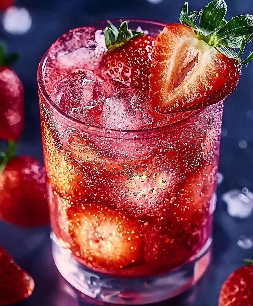 Strawberry Dirty Sprite Drink
