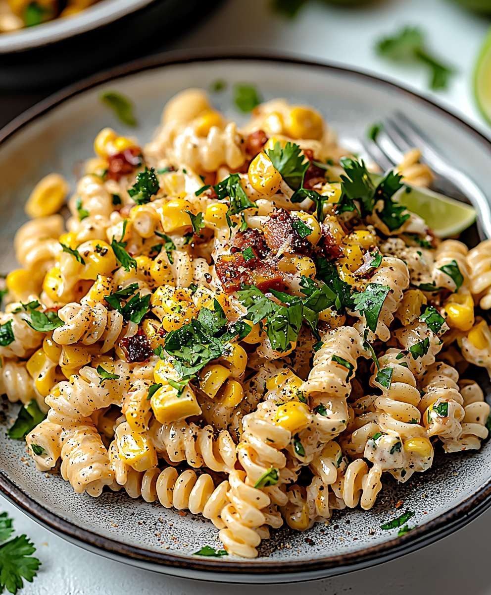 Mexican Street Corn Pasta Salad