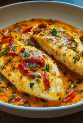 Tilapia in Roasted Pepper Sauce: Light, Creamy, and Full of Flavor