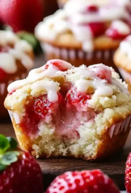 Strawberry Cream Cheese Muffins