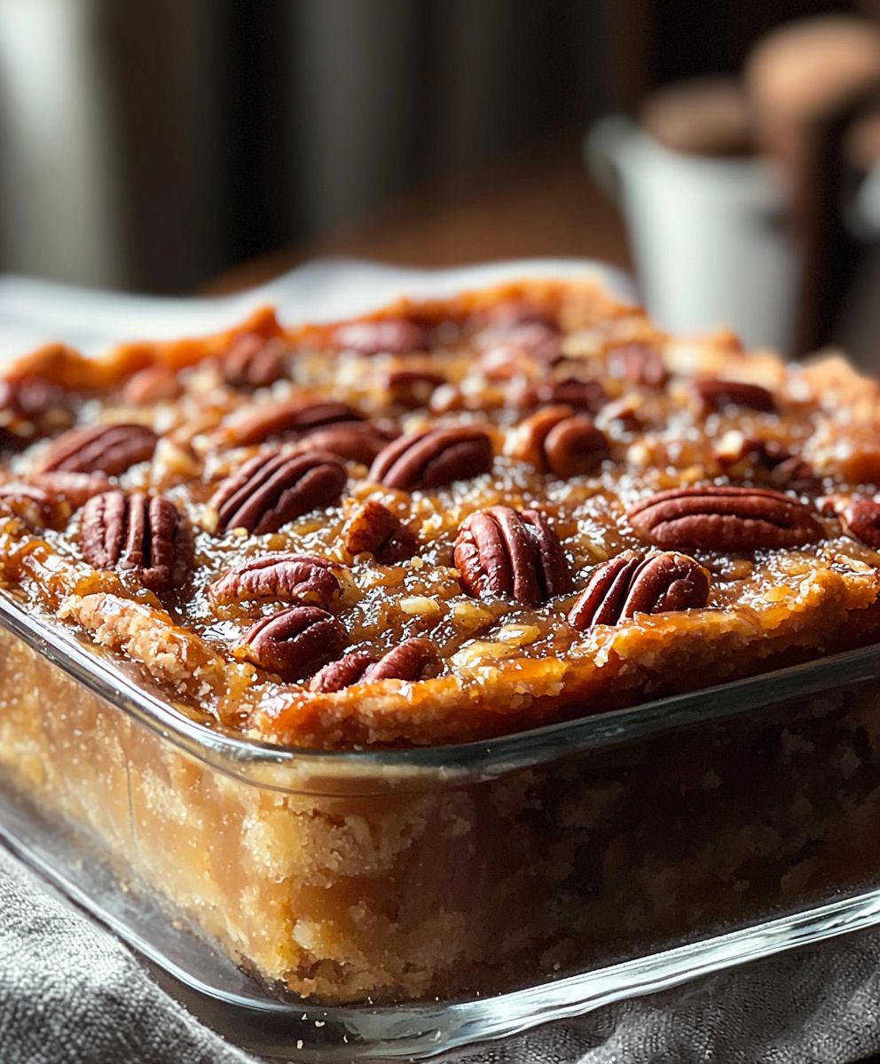Pecan Pie Dump Cake