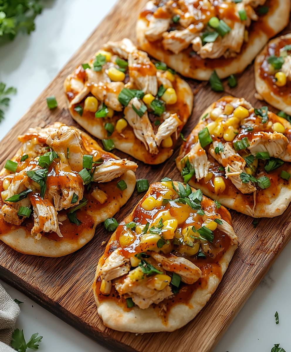 Chicken Caesar Flatbread