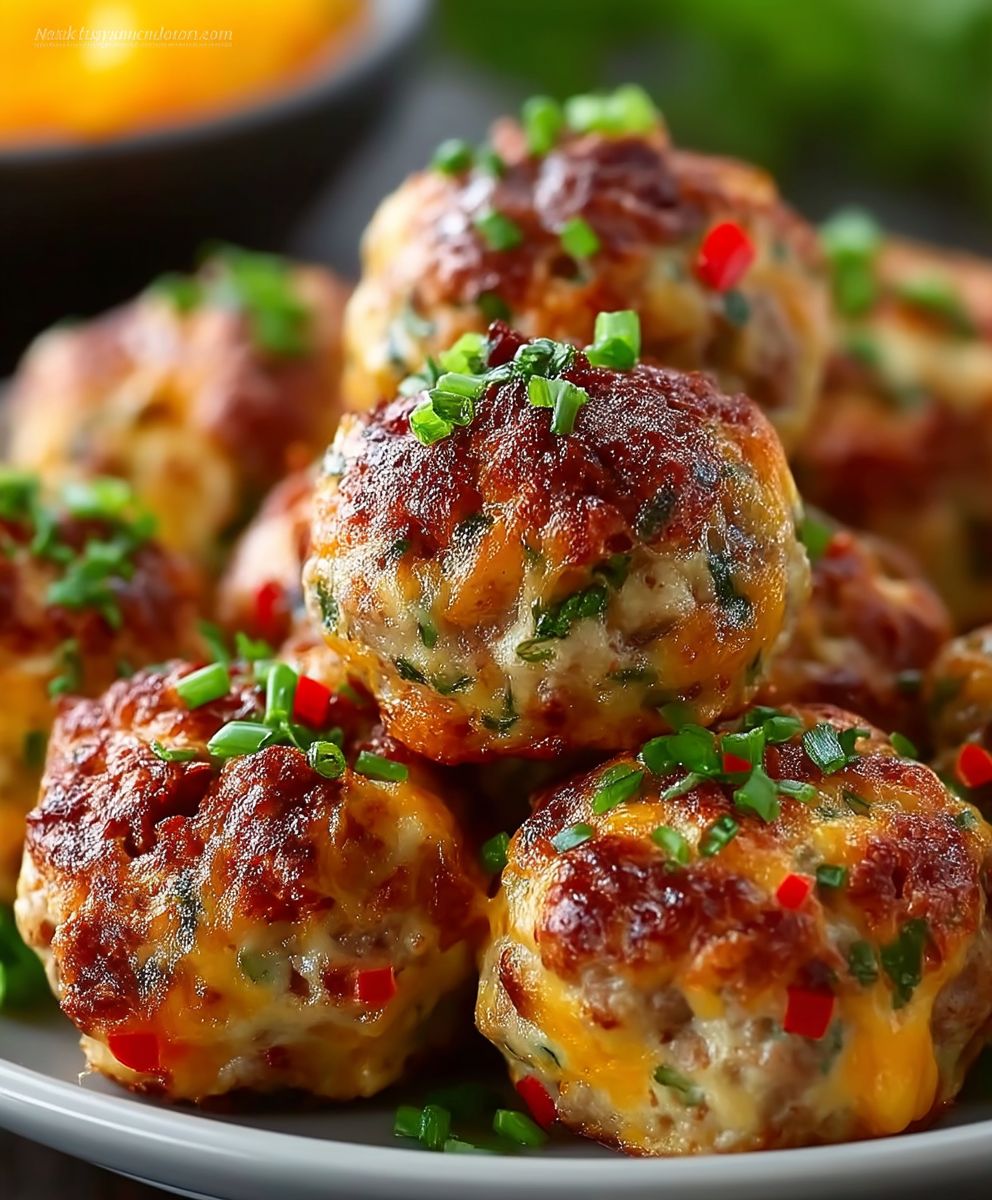Rotel Sausage Balls