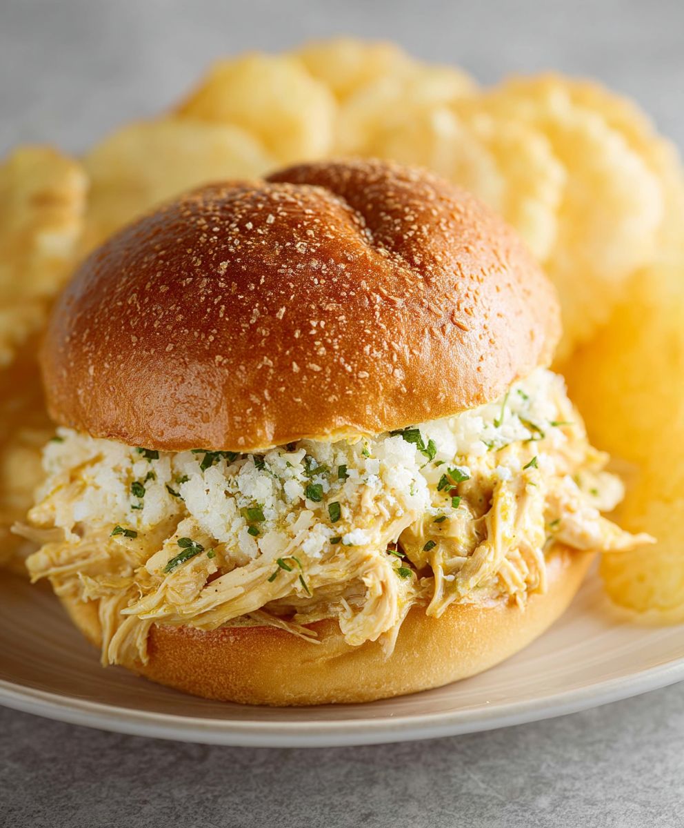 Ohio Shredded Chicken Sandwich