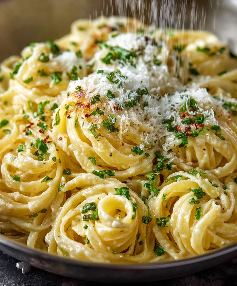 Garlic Parmesan Pasta