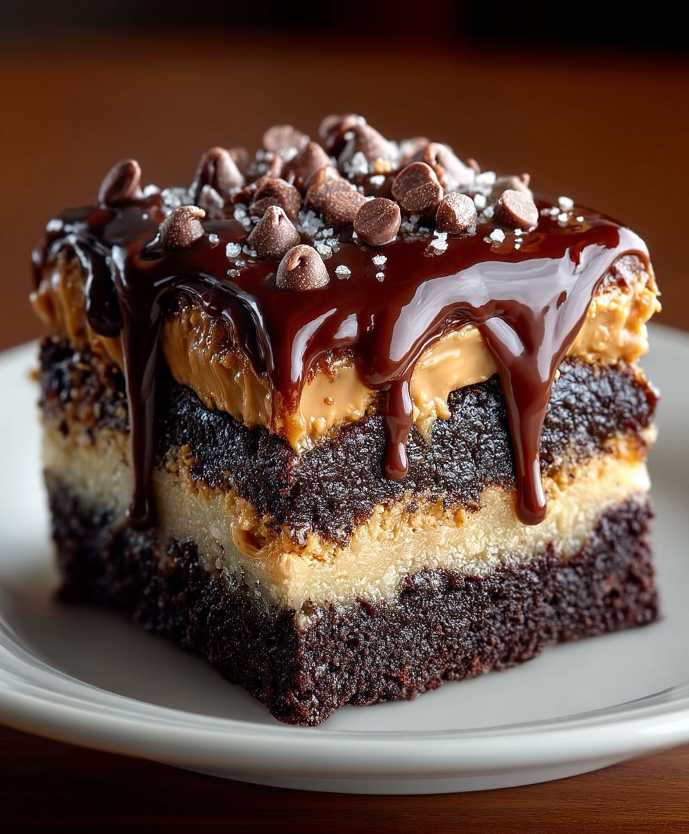 Chocolate Peanut Butter Sheet Cake