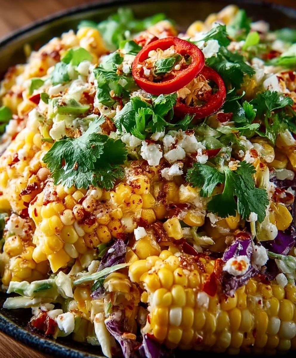 Mexican Street Corn Coleslaw