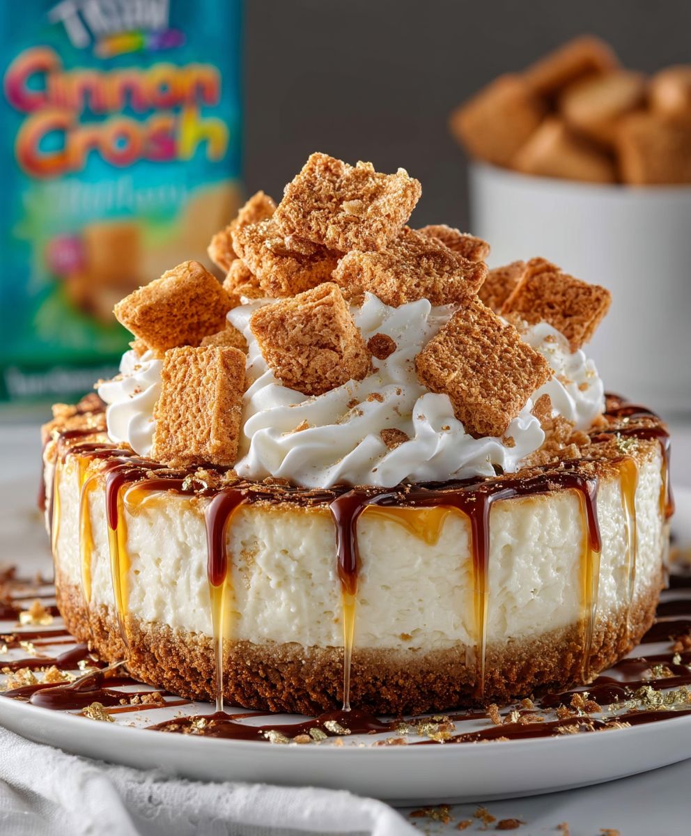 Cinnamon Toast Crunch Cheesecake