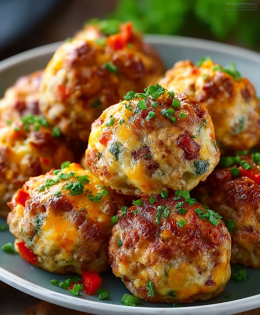 Rotel Sausage Balls