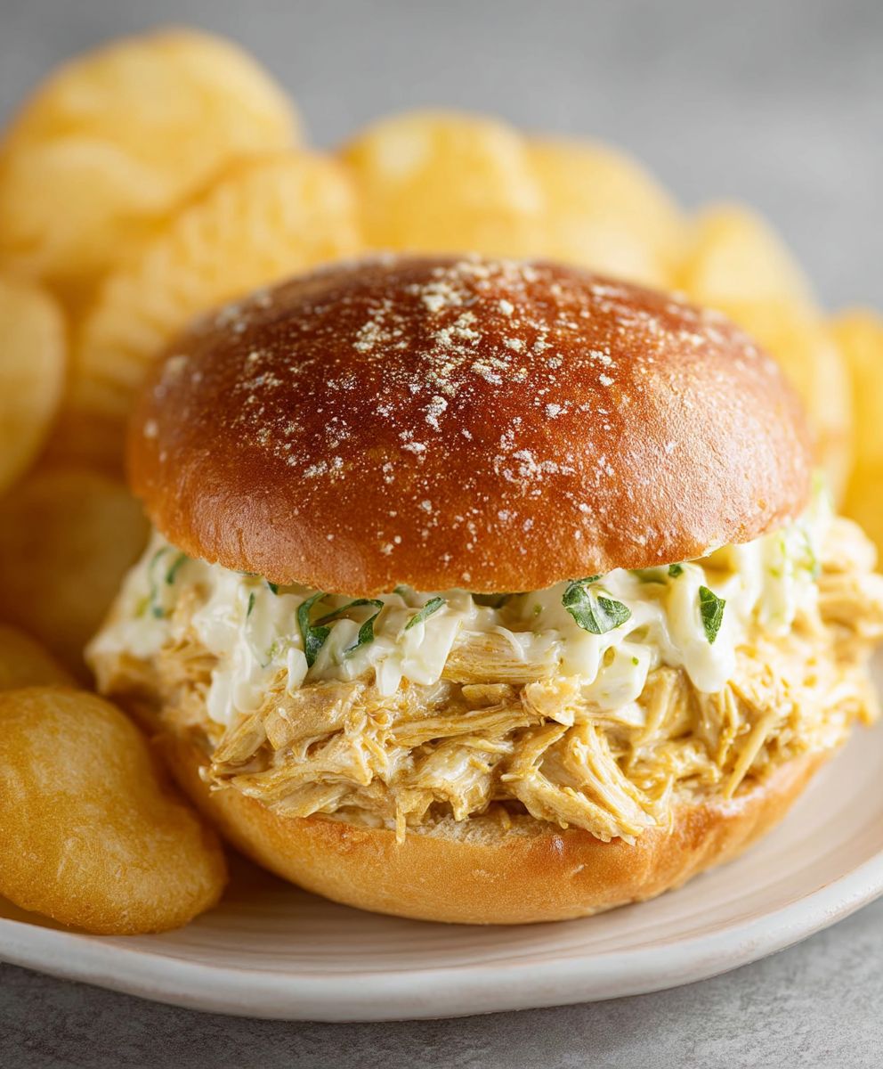 Ohio Shredded Chicken Sandwich