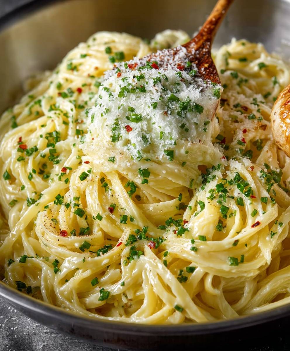Garlic Parmesan Pasta