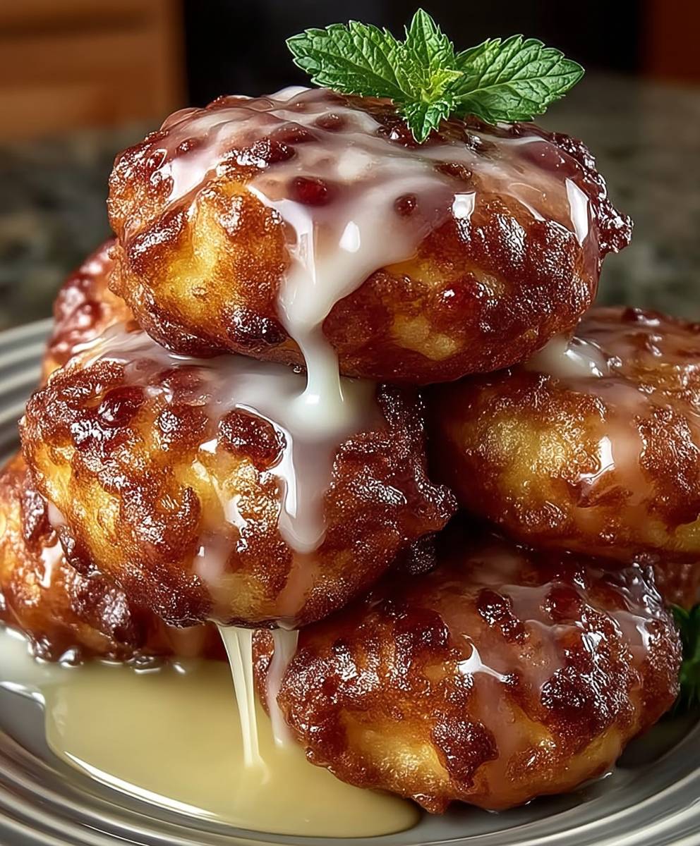 Baked Apple Fritters
