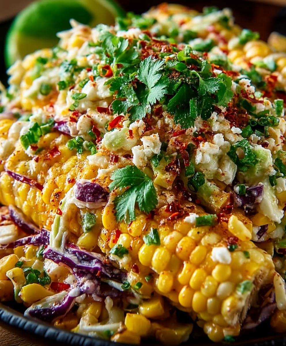 Mexican Street Corn Coleslaw