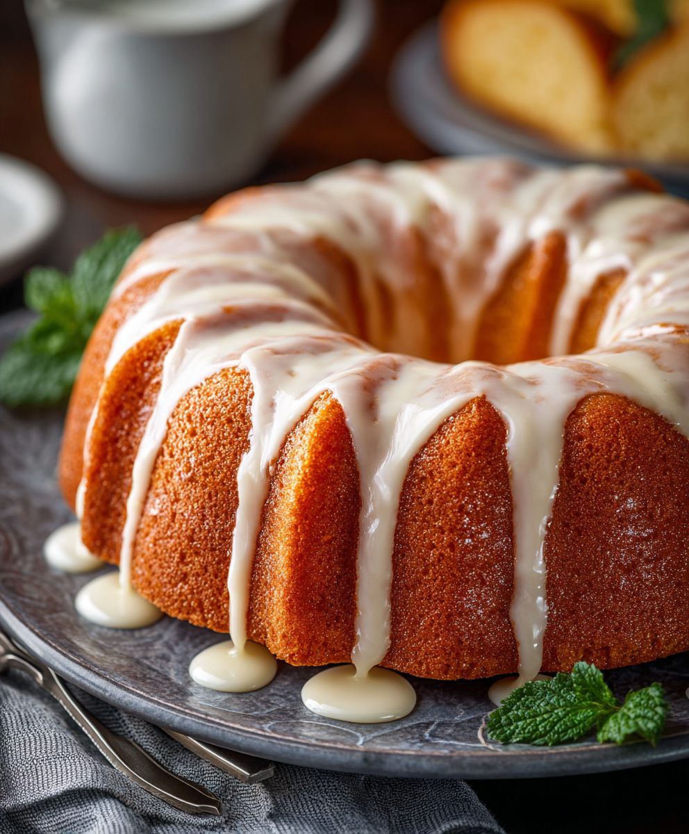 Vanilla Buttermilk Pound Cake