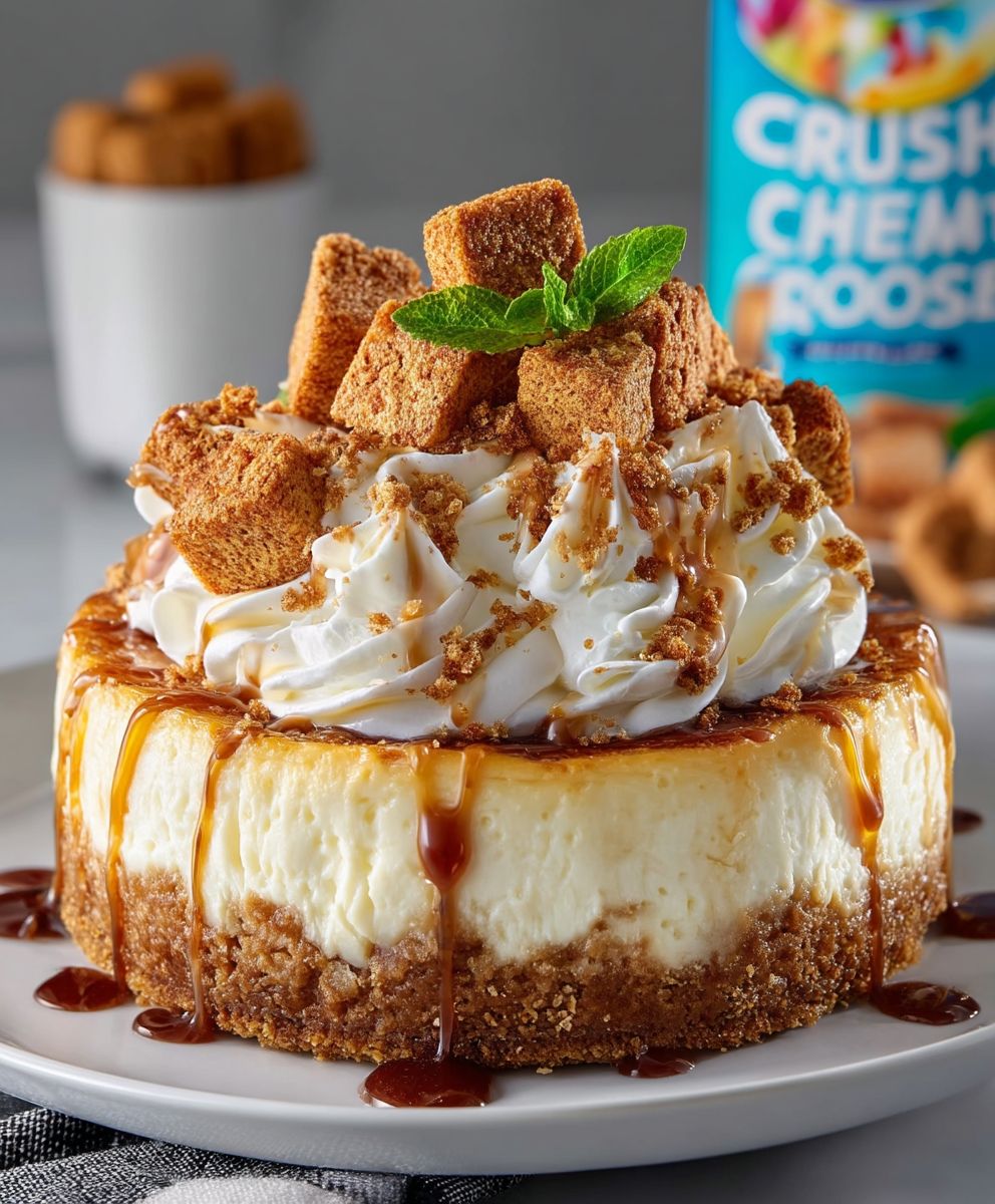 Cinnamon Toast Crunch Cheesecake