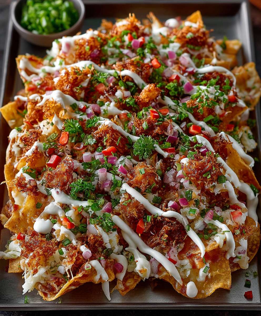 Crab Rangoon Nachos