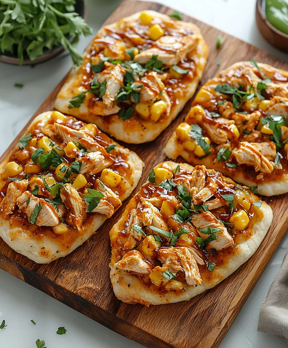 Chicken Caesar Flatbread