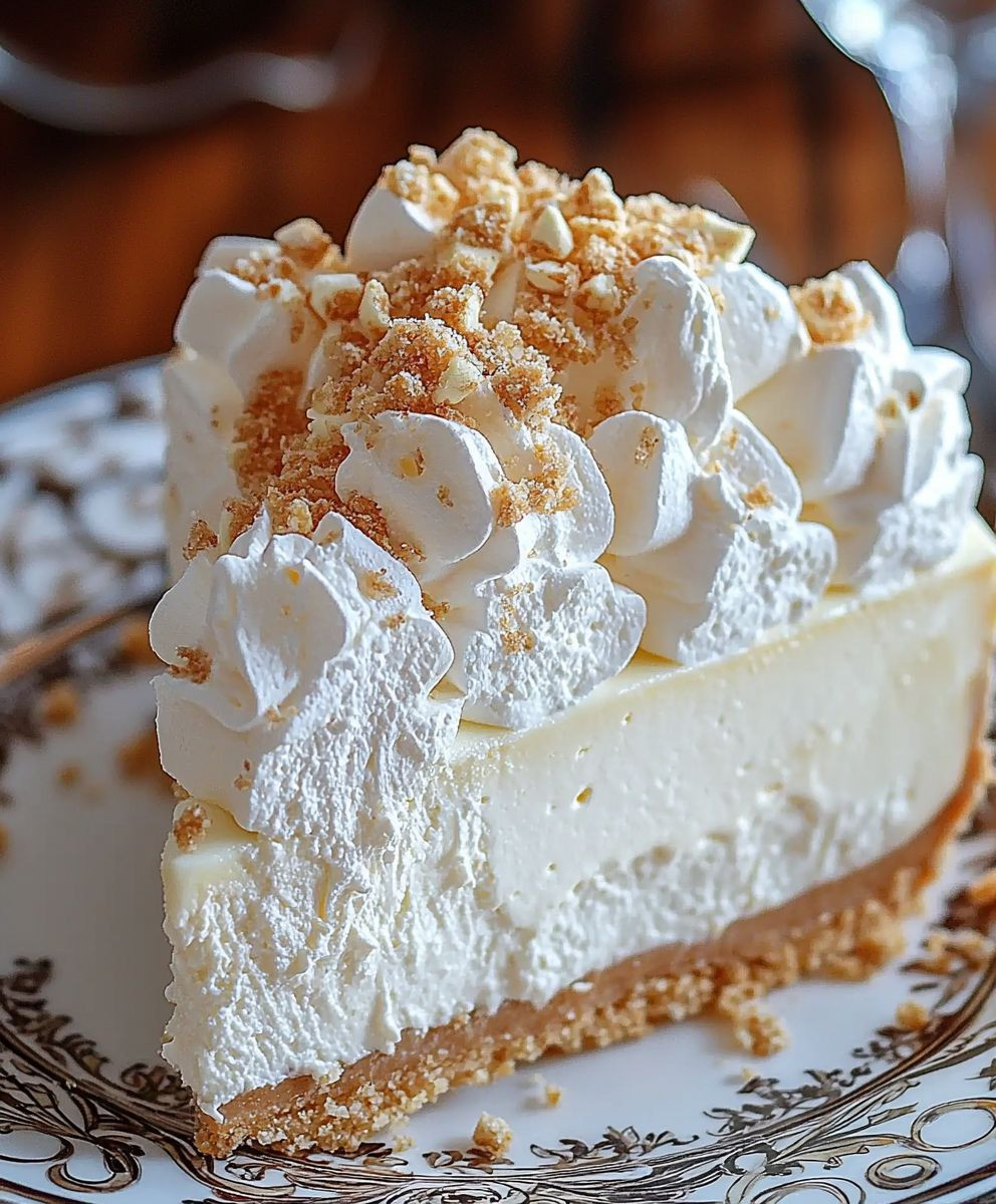 Marshmallow Whip Cheesecake Dessert