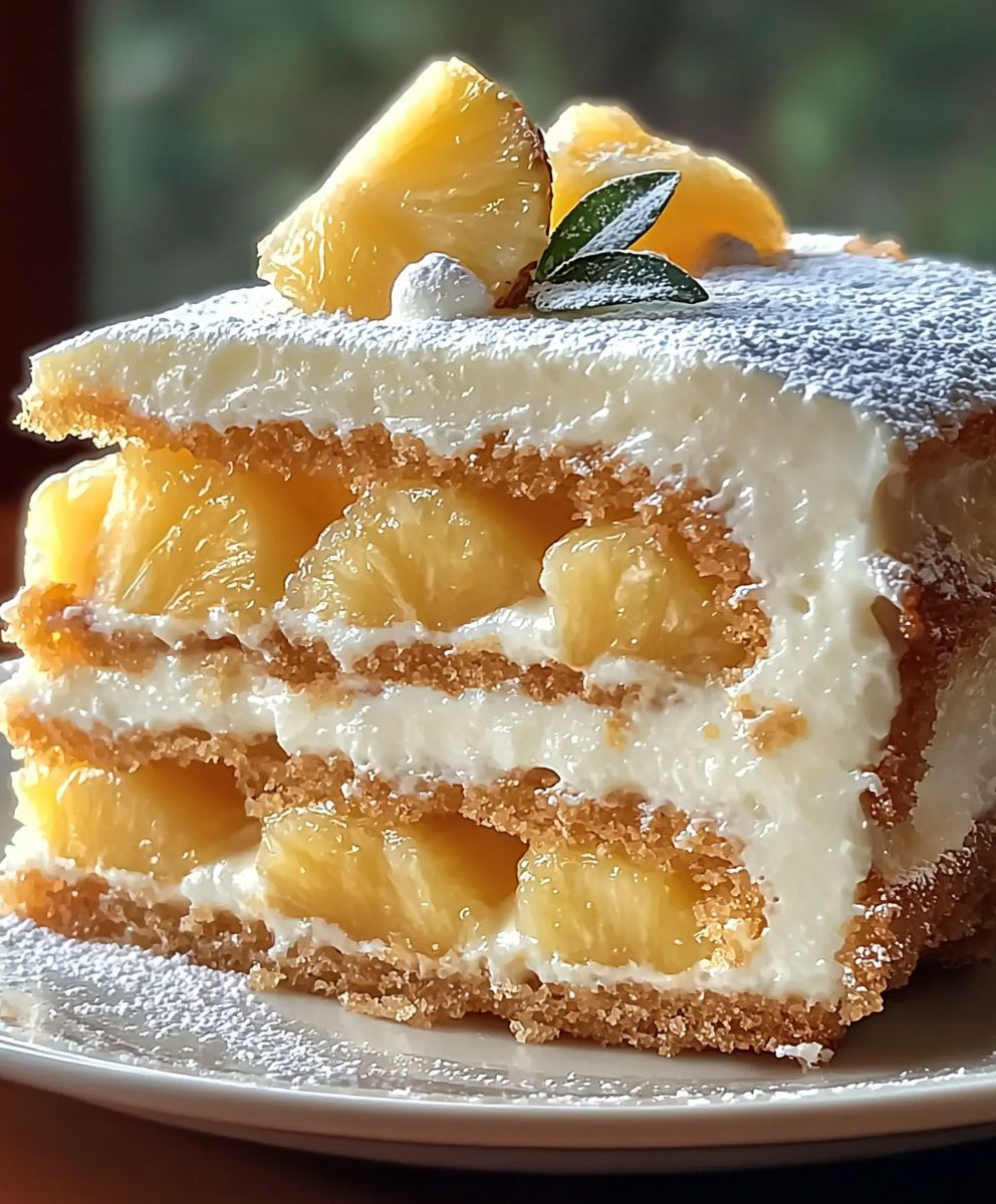Pineapple Heaven Cake