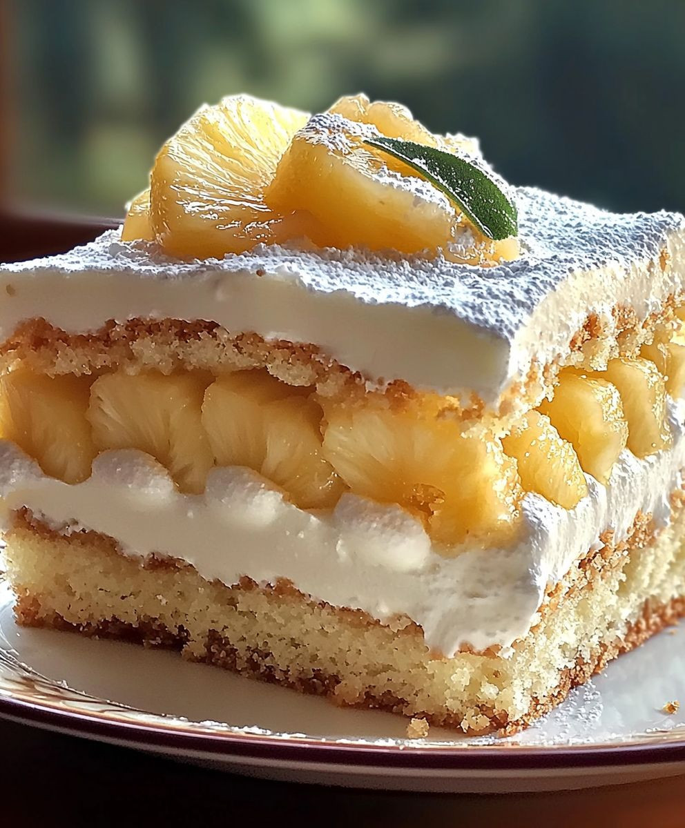 Pineapple Heaven Cake